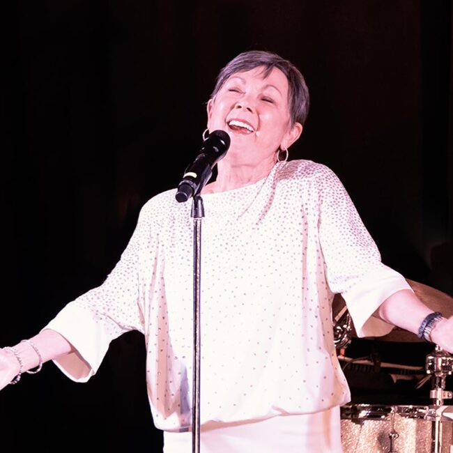 Bonnie Eisele at the 2024 Amelia Island Jazz Festival