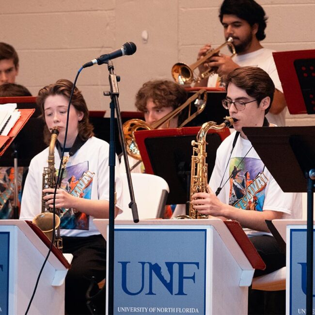 UNF Jazz Ensemble 2 at the 2024 Amelia Island Jazz Festival